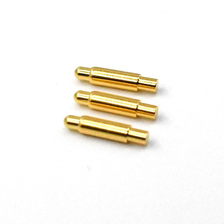 高频双头铜针 接触式pogo pin大电流天线顶针充电弹簧探针 信号针