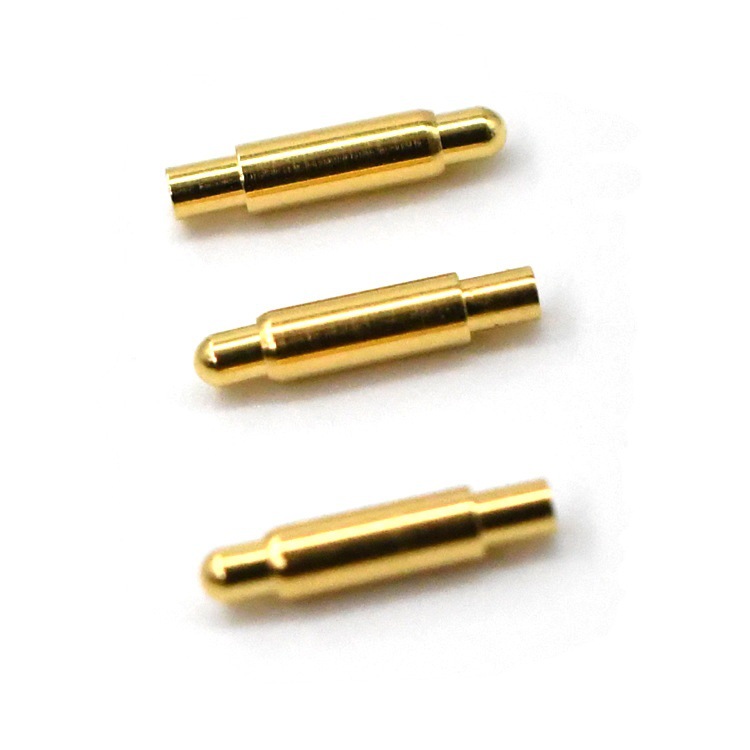 高频双头铜针 接触式pogo pin大电流天线顶针充电弹簧探针 信号针