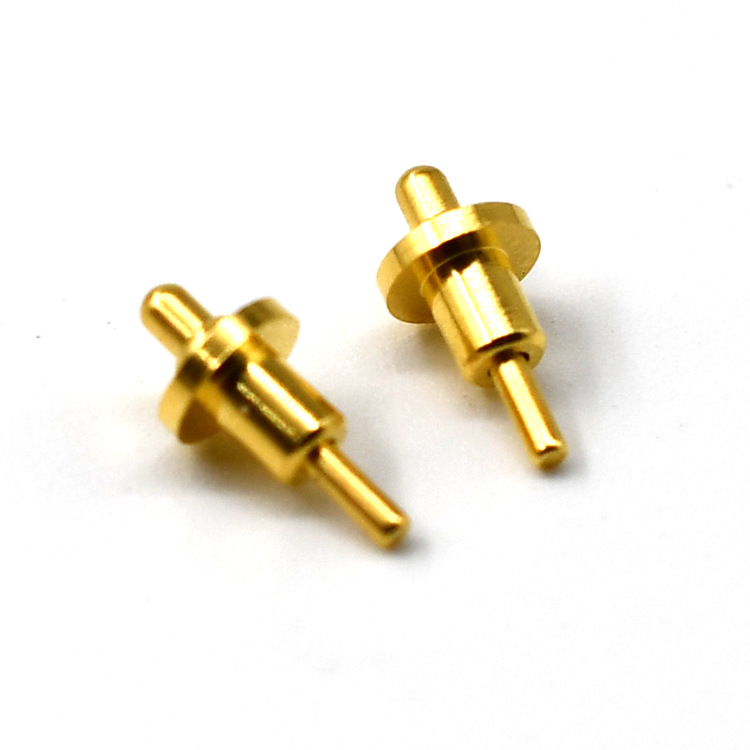 厂家pogopin弹针雾化器弹簧针通电连接器弹簧电极接触 镀金顶针